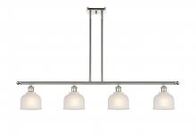 Innovations Lighting 516-4I-PN-G411-LED - Dayton - 4 Light - 48 inch - Polished Nickel - Cord hung - Island Light