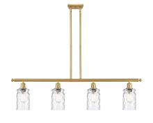 Innovations Lighting 516-4I-SG-G352-LED - Candor - 4 Light - 48 inch - Satin Gold - Cord hung - Island Light