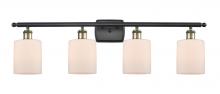 Innovations Lighting 516-4W-BAB-G111 - Cobbleskill - 4 Light - 35 inch - Black Antique Brass - Bath Vanity Light