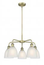 Innovations Lighting 516-5CR-AB-G381 - Castile - 5 Light - 24 inch - Antique Brass - Chandelier