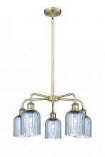 Innovations Lighting 516-5CR-AB-G559-5BL - Bridal Veil - 5 Light - 23 inch - Antique Brass - Chandelier