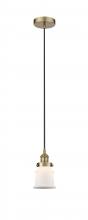 Innovations Lighting 616-1PH-AB-G181S-LED - Canton - 1 Light - 5 inch - Antique Brass - Cord hung - Mini Pendant