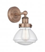  616-1W-AC-G324 - Olean - 1 Light - 7 inch - Antique Copper - Sconce