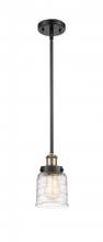 Innovations Lighting 916-1S-BAB-G513-LED - Bell - 1 Light - 5 inch - Black Antique Brass - Mini Pendant