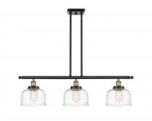  916-3I-BAB-G713-LED - Bell - 3 Light - 36 inch - Black Antique Brass - Stem Hung - Island Light