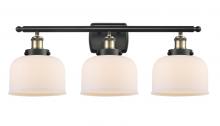 Innovations Lighting 916-3W-BAB-G71-LED - Bell - 3 Light - 28 inch - Black Antique Brass - Bath Vanity Light