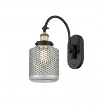  918-1W-BAB-G262-LED - Stanton - 1 Light - 6 inch - Black Antique Brass - Sconce