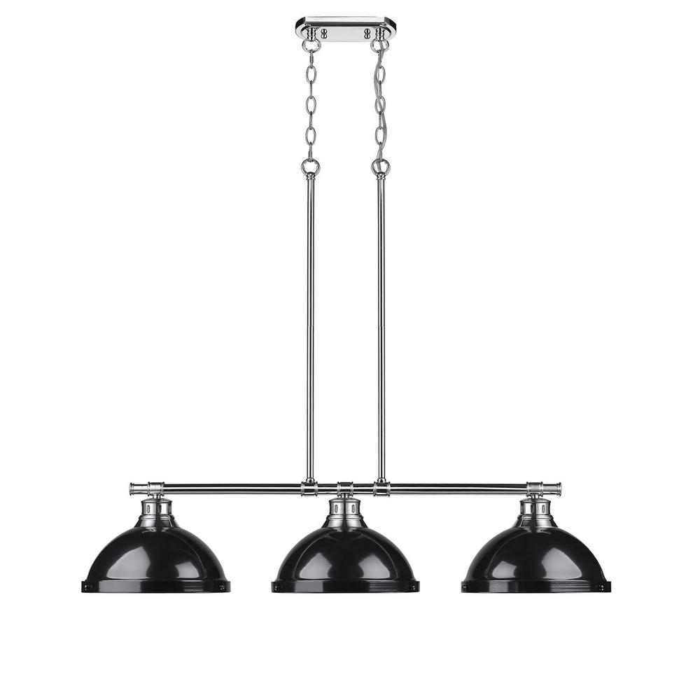 3 Light Linear Pendant