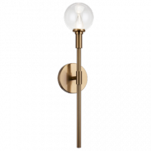 Matteo Lighting W64801AGCL - Candlestix Wall Sconce