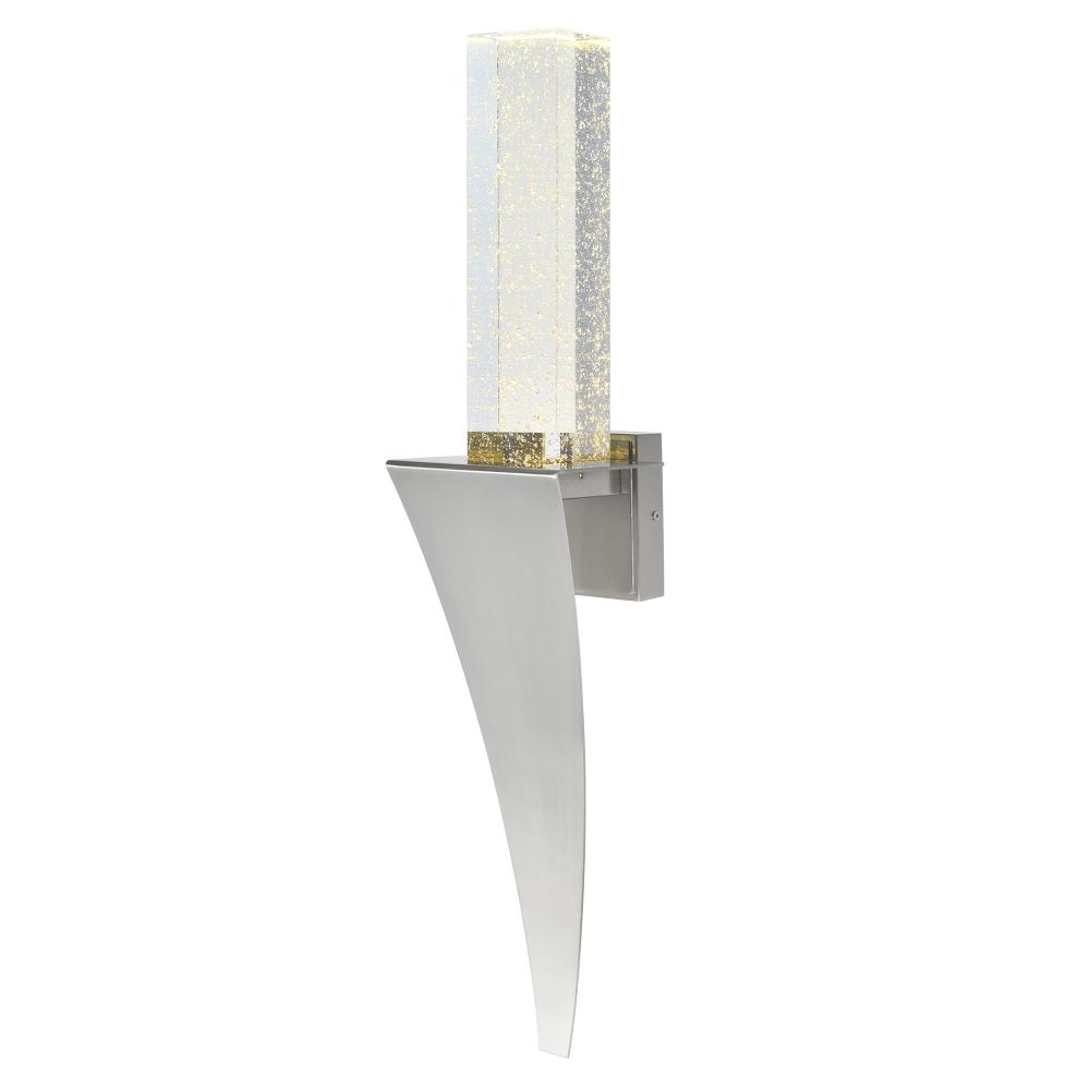 Catania Integrated LED Satin Nickel Wall Light