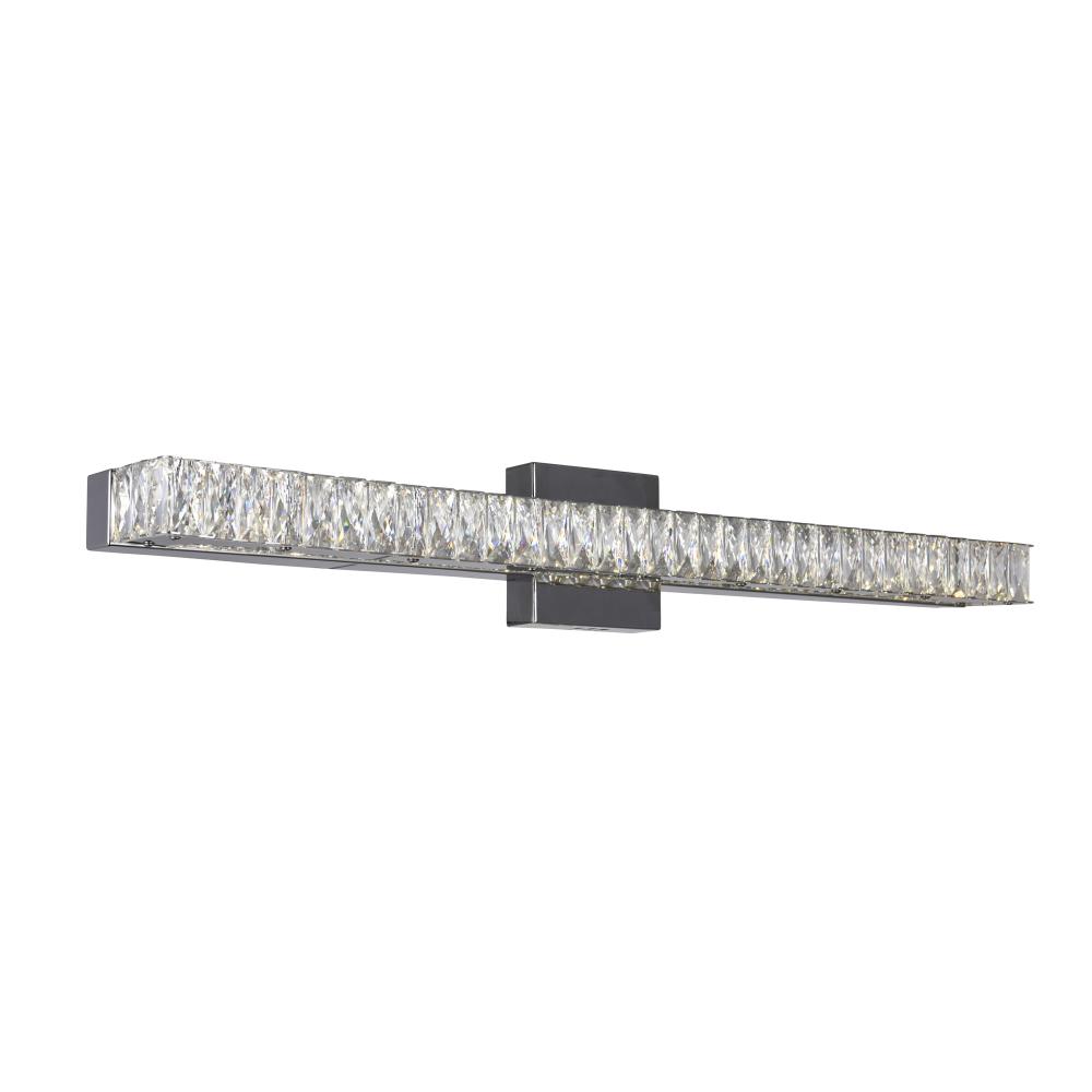 Milan LED Vanity Light With Chrome Finish