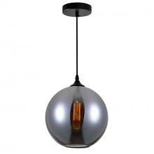 CWI Lighting 5553P10-Smoke - Glass 1 Light Down Mini Pendant With Smoke Finish