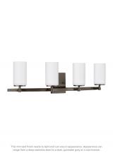  4424604EN3-778 - Alturas contemporary 4-light LED indoor dimmable bath vanity wall sconce in brushed oil rubbed bronz