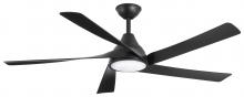  F765L-CL - Transonic - 56" Ceiling Fan W/LED Light Kit