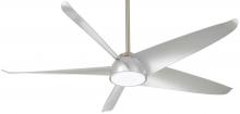  F771L-BN/SL - Ellipse - LED 60" Ceiling Fan