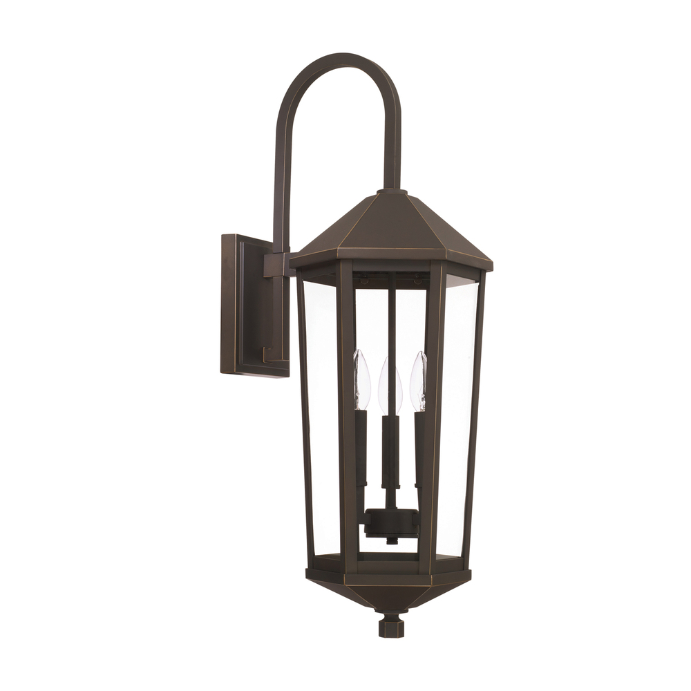 3 Light Outdoor Wall Lantern