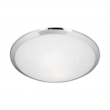 Kuzco Lighting Inc 51562CH - Malta 15-in Chrome 2 Lights Flush Mount