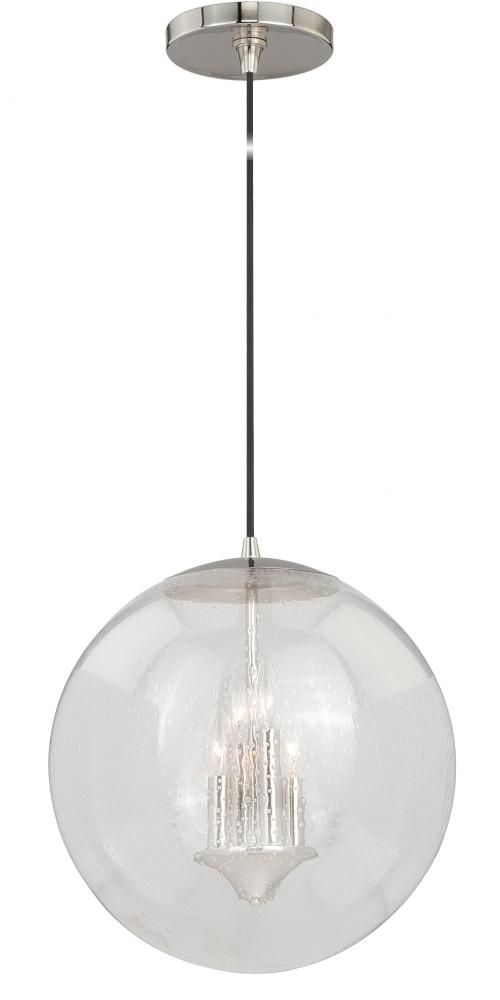 630 Series 15.75-in Pendant Polished Nickel