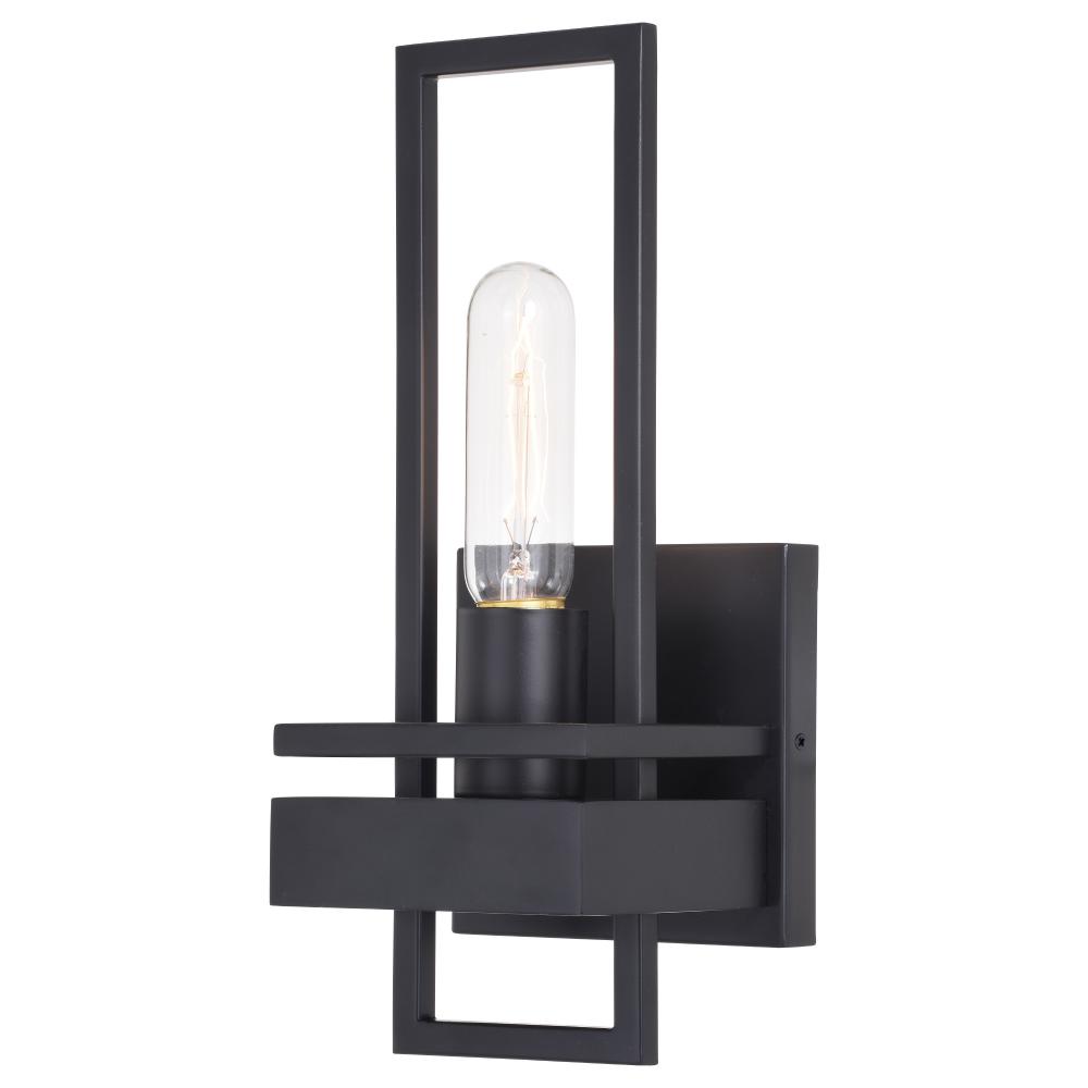 Marquis 1 Light Wall Light Matte Black