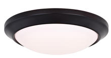 Vaxcel International C0127 - Leo 16" LED Bluetooth Flush Mount Oil Burnished Bronze