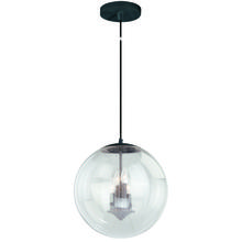 Vaxcel International P0123 - 630 Series 15.75-in Pendant Black Iron