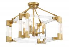 Minka Metropolitan N7353-790 - 4 LIGHTS SEMI FLUSH