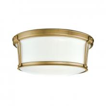 Hudson Valley 6513-AGB - 2 LIGHT FLUSH MOUNT