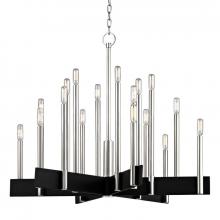 Hudson Valley 8834-PN - Abrams Chandelier