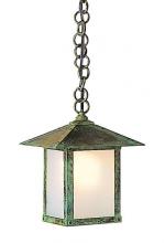 Arroyo Craftsman EH-7EGW-P - 7" evergreen pendant without overlay