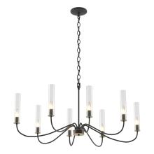 Hubbardton Forge 105050-SKT-10-BR-ZM0611 - Grace 8 Arm Chandelier