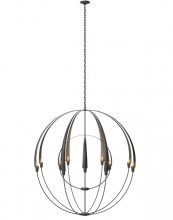  194248-SKT-10 - Double Cirque Large Scale Chandelier