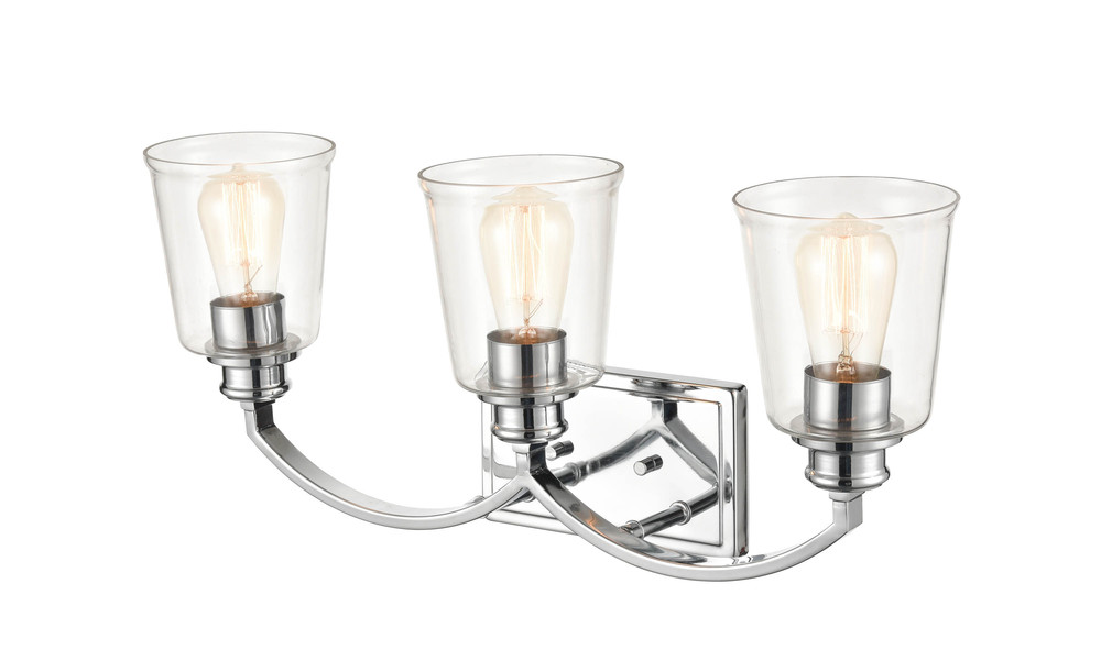 Forsyth 3-Light Vanity Chrome