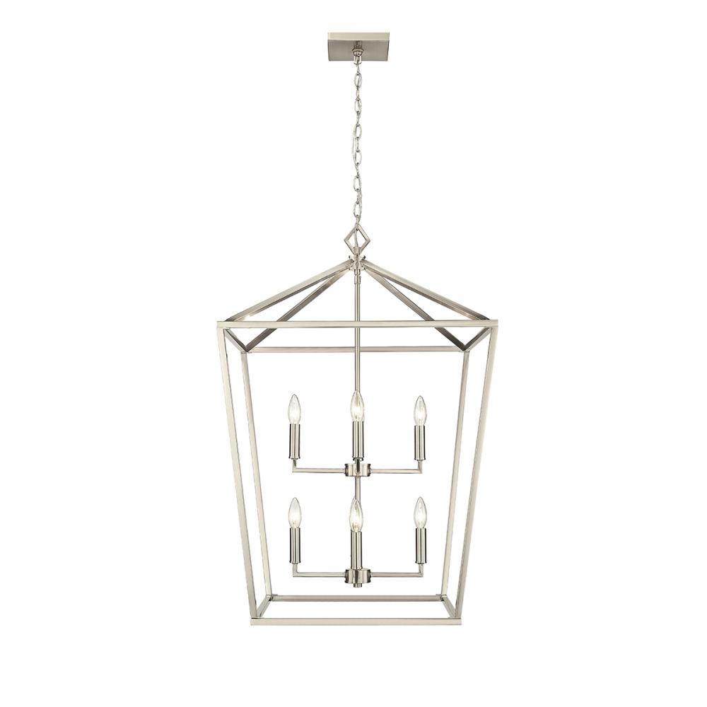 8-Light Pendant light Modern Gold