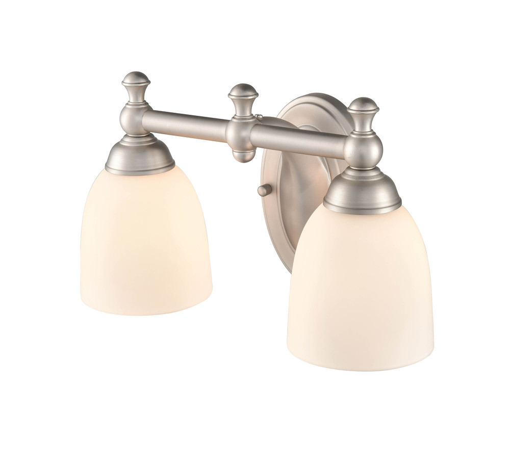 2-Light Vanity Satin Nickel