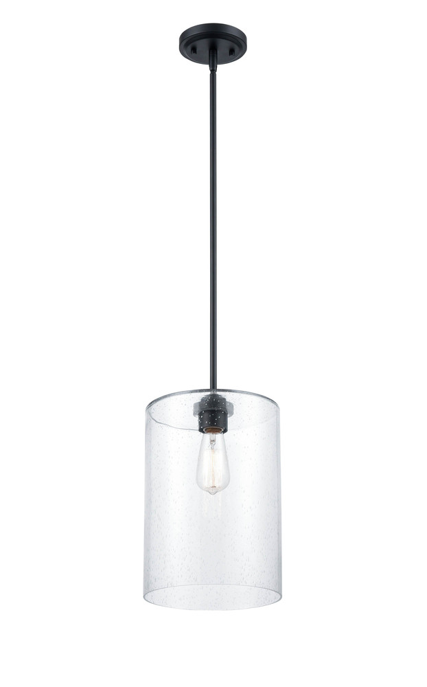 Moven 1-Light Mini-Pendant Light Matte Black