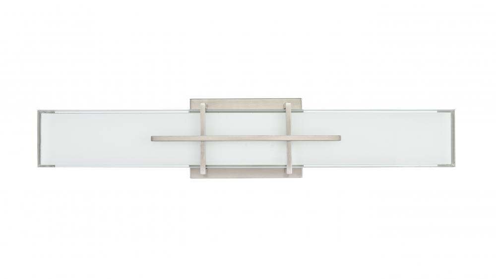 Tocco Vanity Light Selectable 3 CCT Integrated LED Brushed Nickel