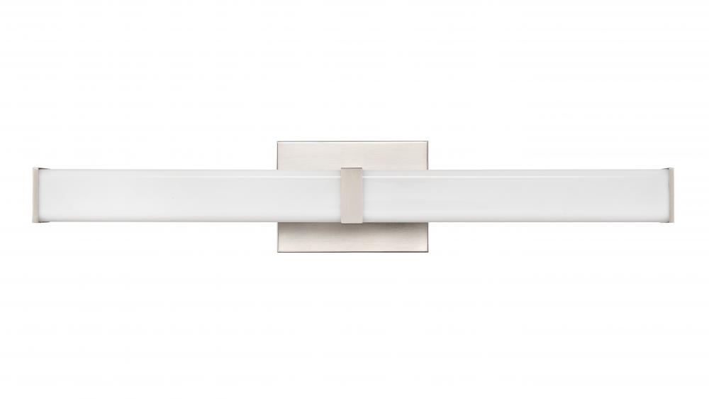 Tron Bathroom Vanity LED Light Bar Brushed Nickel