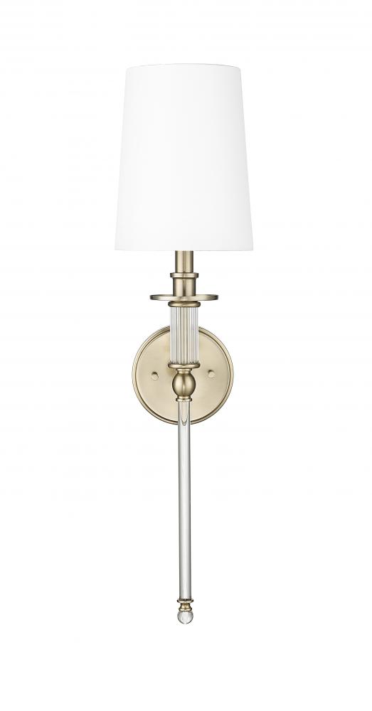 1-Light Wall Sconce Modern Gold