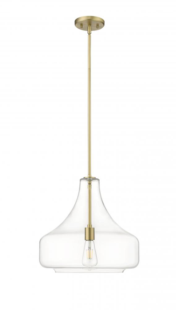 Madelynn 1-Light Pendant light Vintage Brass