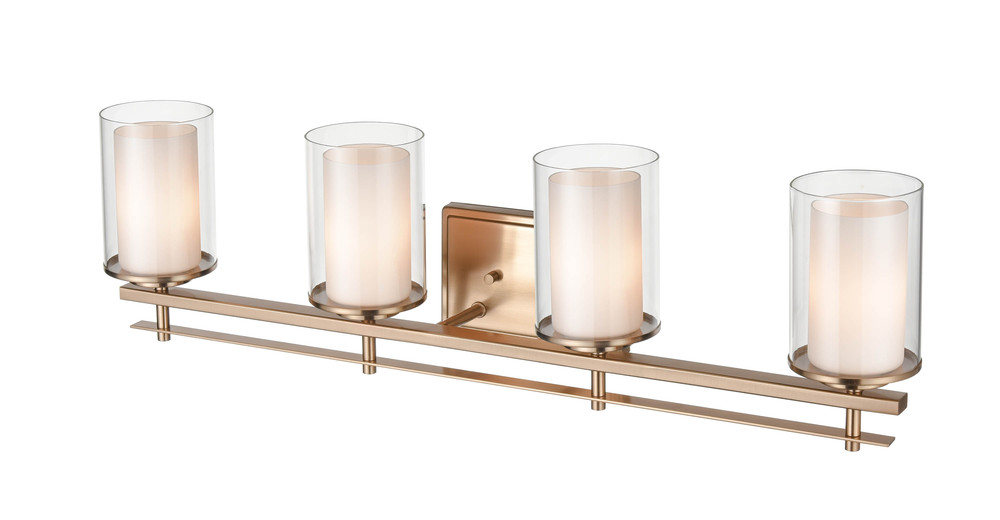 Huderson 4-Light Vanity Modern Gold