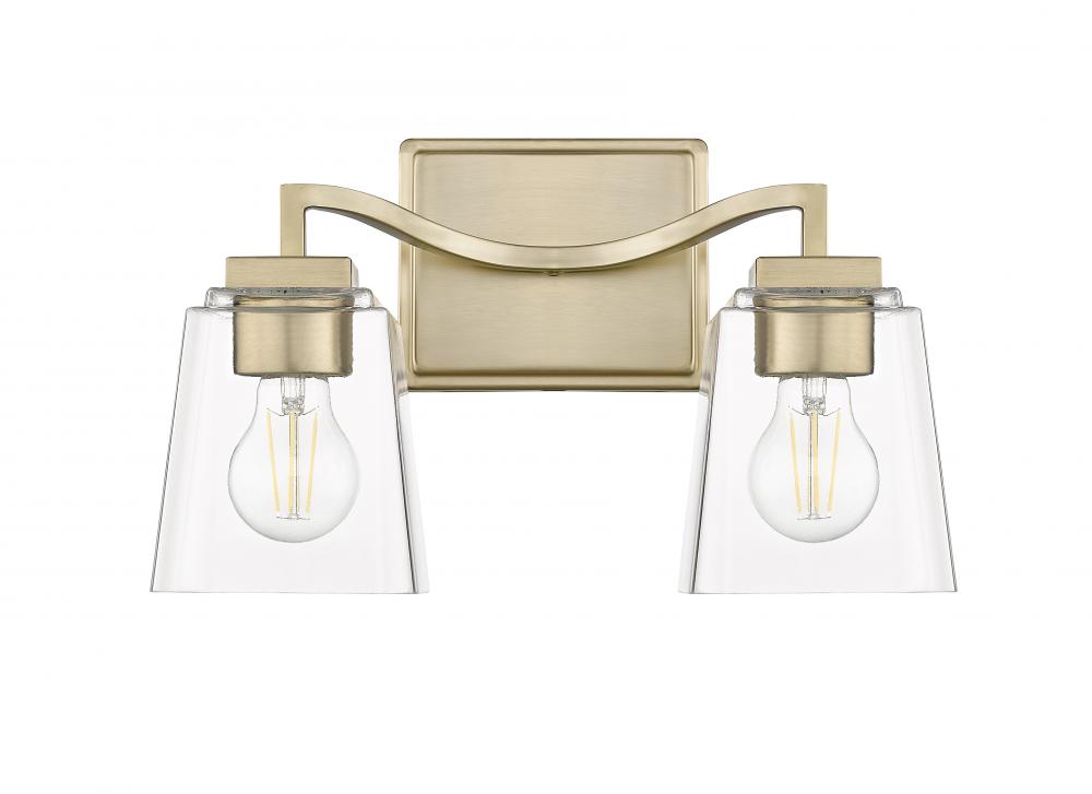 Avenna 2-Light Vanity Modern Gold