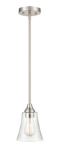 Millennium 2121-BN - Caily 1-Light Pendant light Brushed Nickel