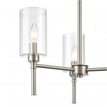 Millennium 9913-BN - Chastine 3-Light Chandelier Ceiling Light Brushed Nickel