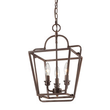 Millennium 3236-RBZ - 3-Light Pendant light Rubbed Bronze