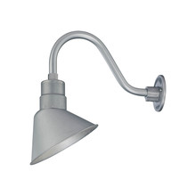  RAS10-GA - R Series 1-Light Angle Shade Galvanized