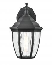 Millennium 220001-TBK - 1-Light Outdoor Wall Sconce Textured Black