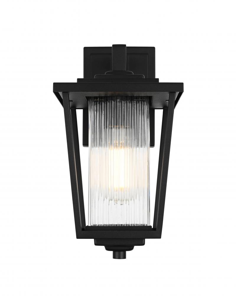 York 7 inch Outdoor Pendant in Black