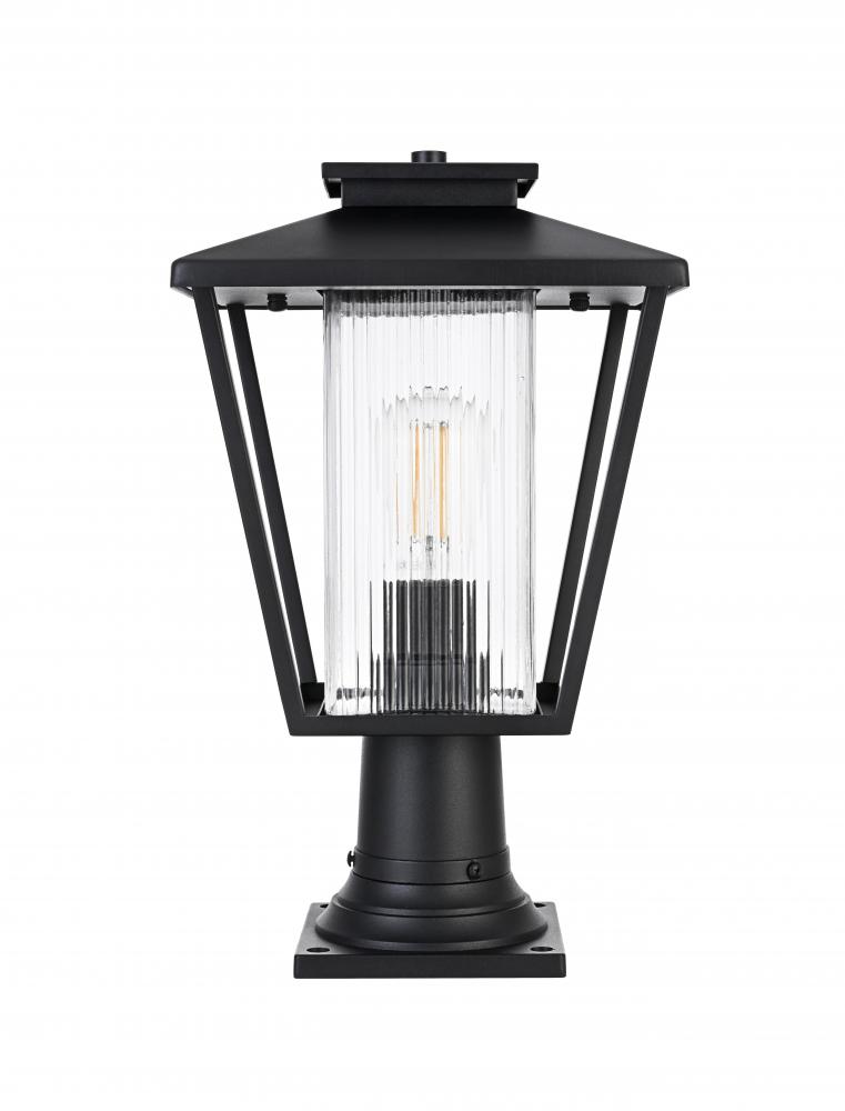 Gaul 7 inch Outdoor Pendant in Black