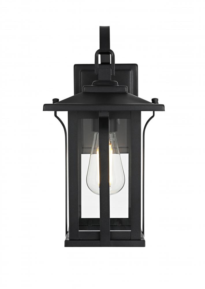 Thayer 7 inch Outdoor Pendant in Black