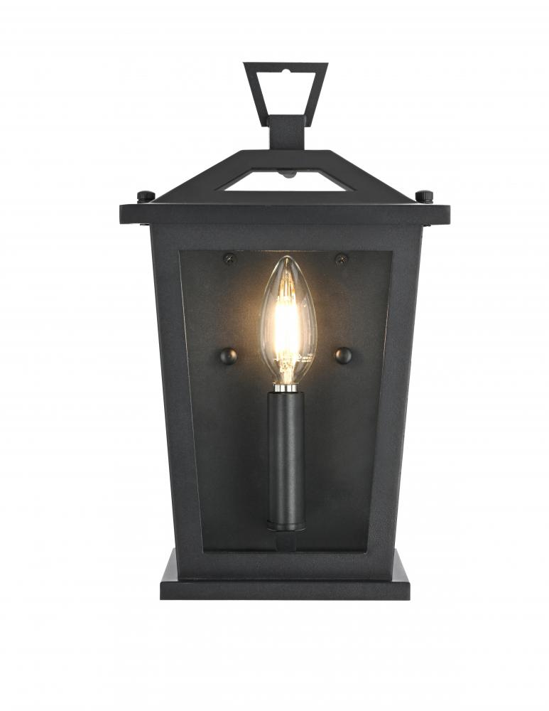 Richmond 7 inch Outdoor Pendant in Black